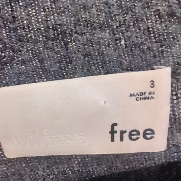 Aritzia Charcoal Krause Alpaca Blend Sweater - Picture 4 of 11